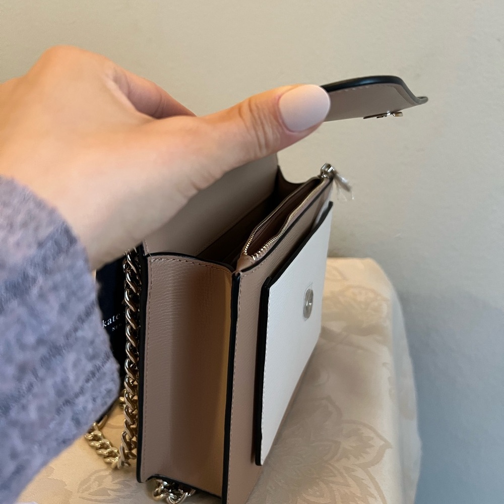 New Kate Spade Black and Tan Women's Bag - Picture 9 of 16